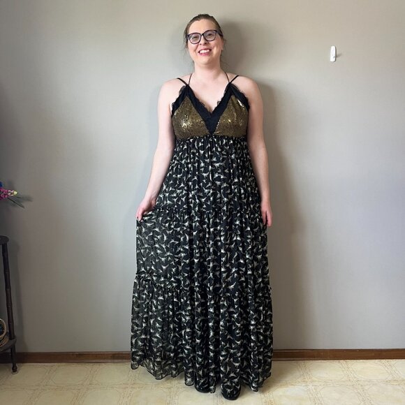 Anthropologie Ranna Gill Lakshmi maxi dress - Picture 3 of 11